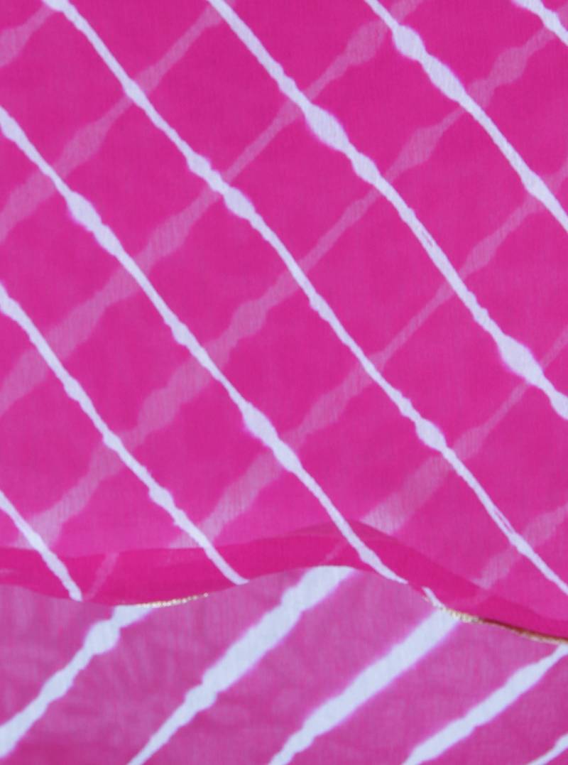 Pink Lahariya Dupatta