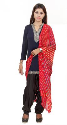 Red Multi Lahariya 1