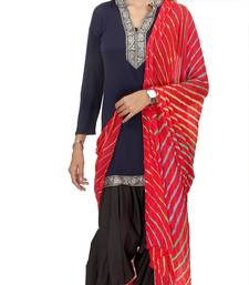 Red Multi Lahariya