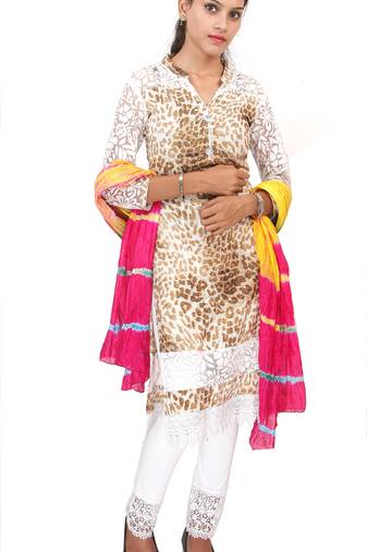 Multicolor Lahariya Dupatta