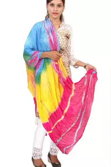 Multicolor Lahariya Dupatta