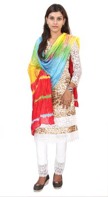 Multicolor Lahariya Dupatta 1
