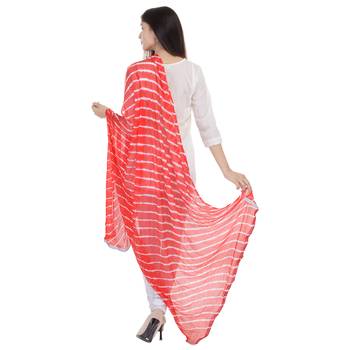 Red Multi Lahariya 5