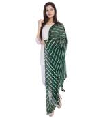 Green Lahariya Dupatta