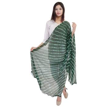 Green Lahariya Dupatta 3