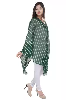 Green Lahariya Dupatta