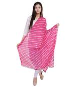 Pink Lahariya Dupatta