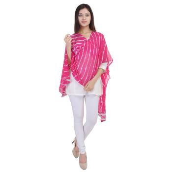Pink Lahariya Dupatta 2