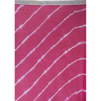 Pink Lahariya Dupatta 5