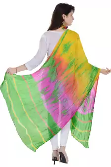 Multicolor Lahariya Dupatta