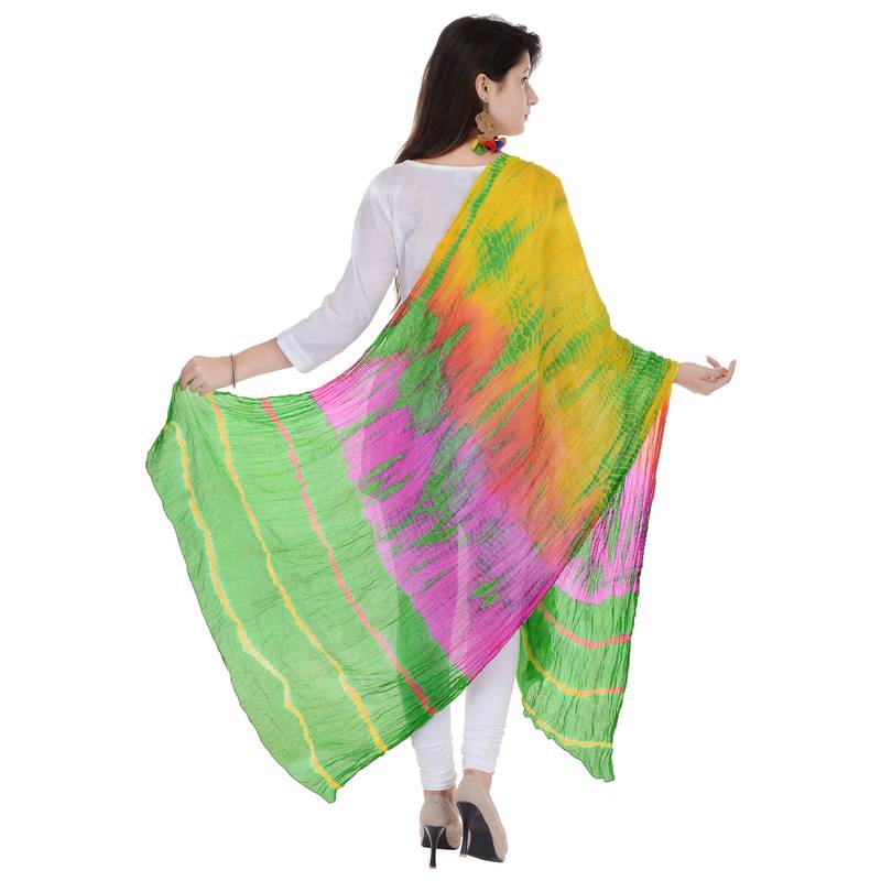 Multicolor Lahariya Dupatta
