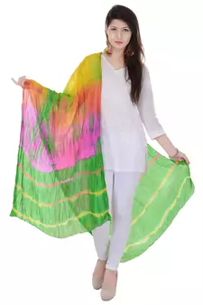 Multicolor Lahariya Dupatta