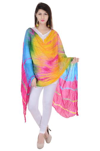 Multicolor Lahariya Dupatta