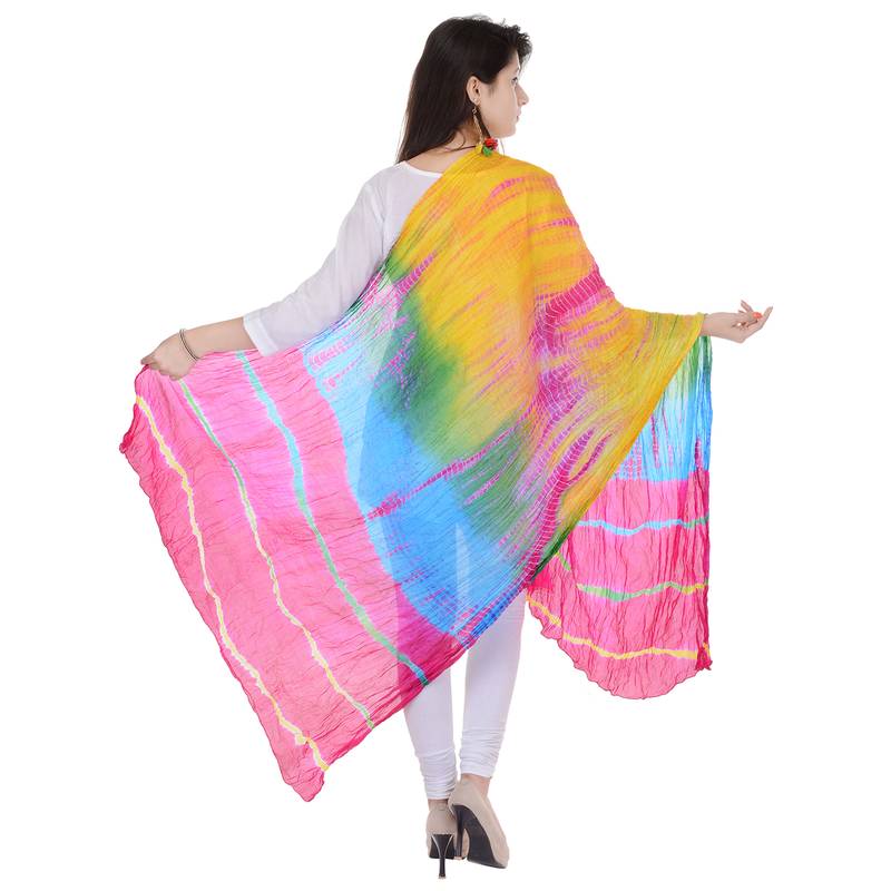 Multicolor Lahariya Dupatta