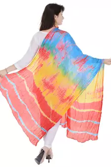Multicolor Lahariya Dupatta