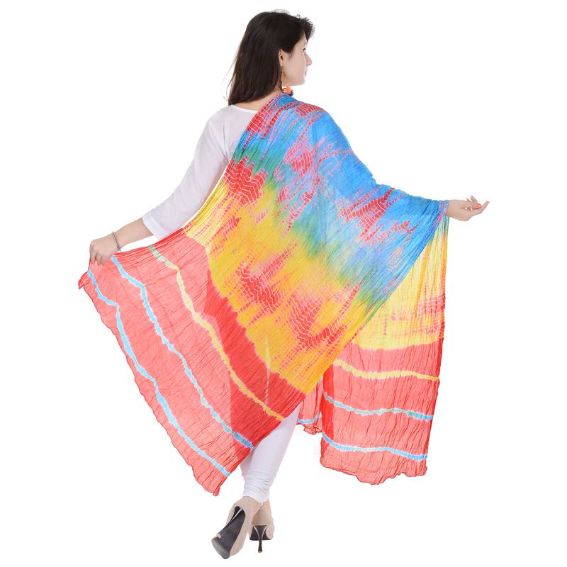 Multicolor Lahariya Dupatta