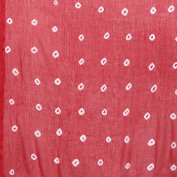 Red Bandhej Dupatta 4