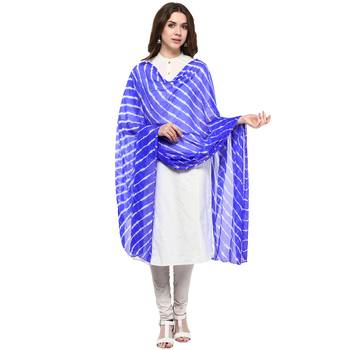 Blue Lahariya Dupatta 1