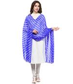 Blue Lahariya Dupatta