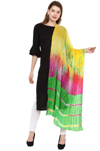 Multicolor Lahariya Dupatta