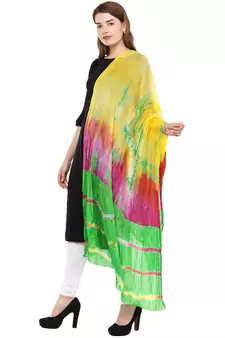 Multicolor Lahariya Dupatta