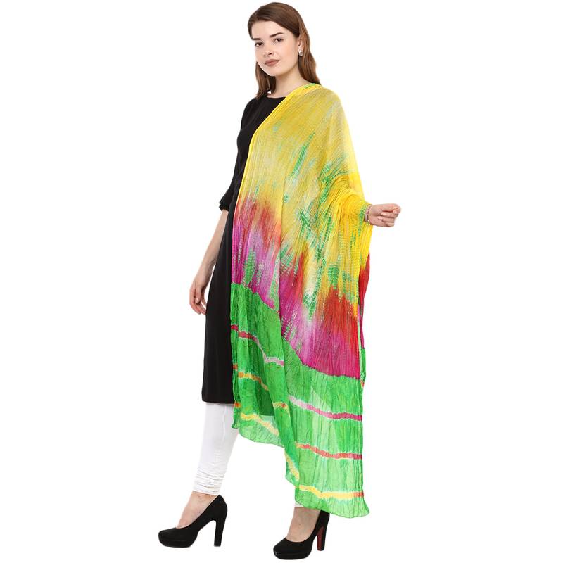 Multicolor Lahariya Dupatta