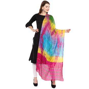 Multicolor Lahariya Dupatta 1