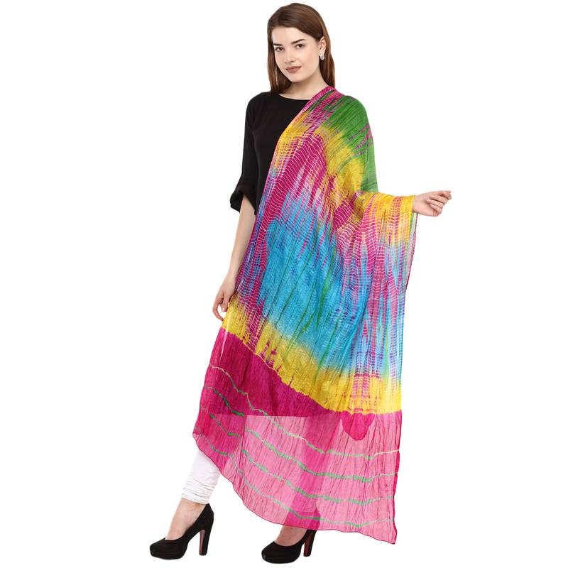 Multicolor Lahariya Dupatta