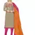 Grey Embroidered Art Silk Salwar With Dupatta