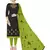 Black Embroidered Cotton Salwar With Dupatta