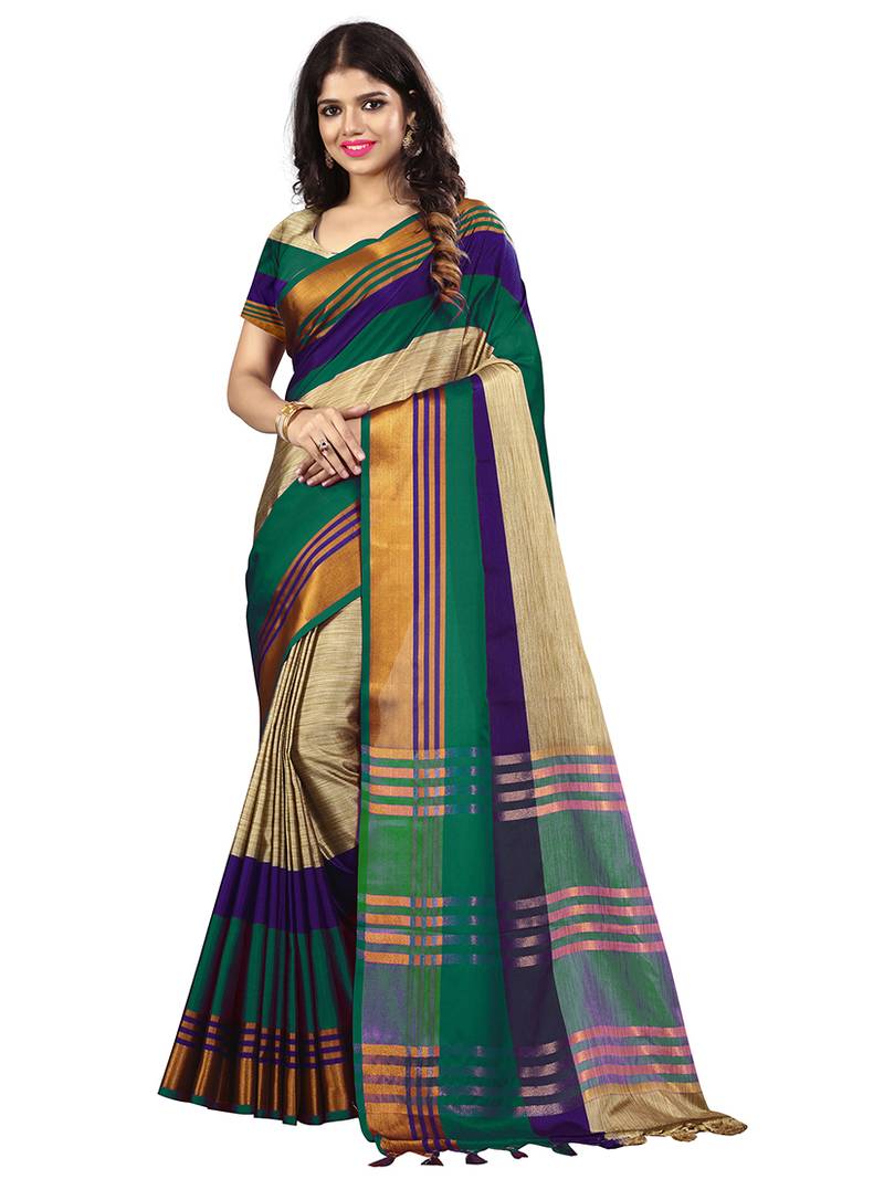 poly cotton sarees price