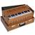Harmonium Traveler/Portable/Folding Type, 9 Stops- 5 Main & 4 Drones, 3½ Octaves, Coupler, Bass-Male Reed - 440 Hz