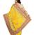 Mustard Embroidered Silk Saree With Blouse