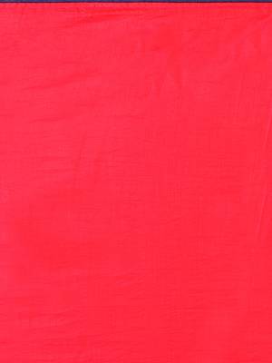 Red Embroidered silk blend Blend Saree With Blouse 5