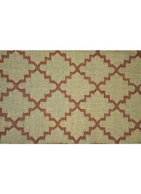 Traditional Handmade Area Rug Weave Jute Dhurrie Yoga Mat Modern Carpat 80 X 48 Inches 4