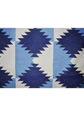 Lal Haveli Handmade cotton Carpets and Rug Dhurrie for Living Room 4 X 6 Feet 3