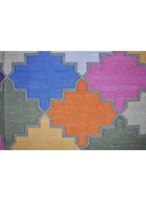 Lal Haveli Living Room Carpet cotton Dhurrie & Rug 4 X 6 Feet (72 X 48 inch) 3