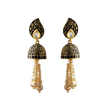 Multicolor Pearl Earrings 1