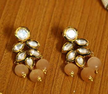 Beige Cat'S Eye Necklace Sets 2
