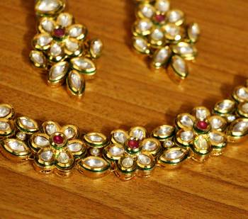 Red Ruby Necklace Sets 3