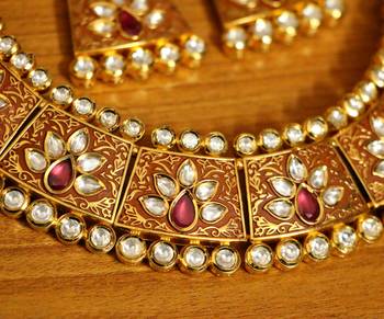 Red Ruby Necklace Sets 2