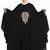 Black Nida Embroidered Irani Kaftan Abaya