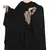 Black Nida Embroidered Irani Kaftan Abaya