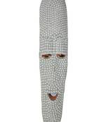 Lalhaveli Indian Designer Wooden Wall Hanging Home Decor White Color 19 Inches