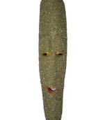 Indian Modern Art Wooden Wall Hanging Home Decorative Brown Colored 19 Inches