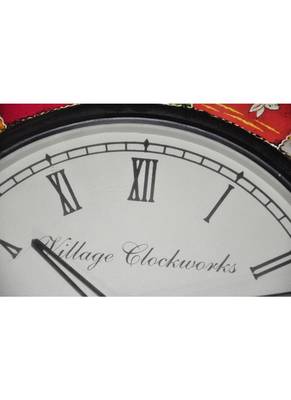HND00441 Traditional Home Decorative Indian Designer Wall clock 3