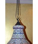 HND00446 Ethnically Designer Indian Glass Hanging lamps