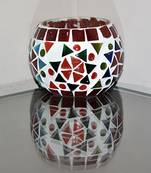 Lalhaveli HND00513 Home Decor Indian Ethnic Glass Hanging lamp