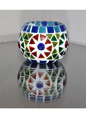 HND00514 Indian Traditional Home Decorative Glass Hanging lamps 1