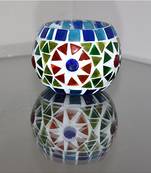 HND00514 Indian Traditional Home Decorative Glass Hanging lamps